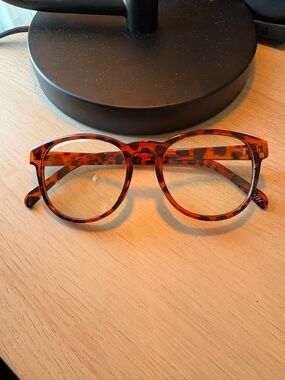 Call It Spring Tortoiseshell Round Glasses